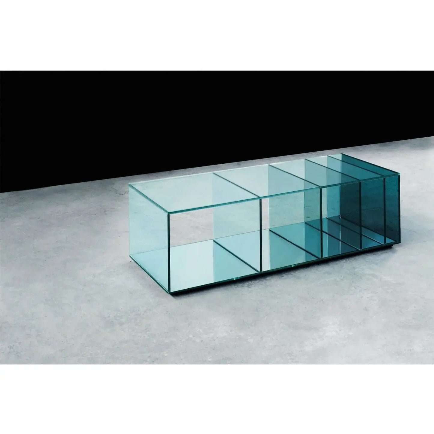 Deep Sea Low Glass Table | Glas Italia | JANGEORGe Interior Design