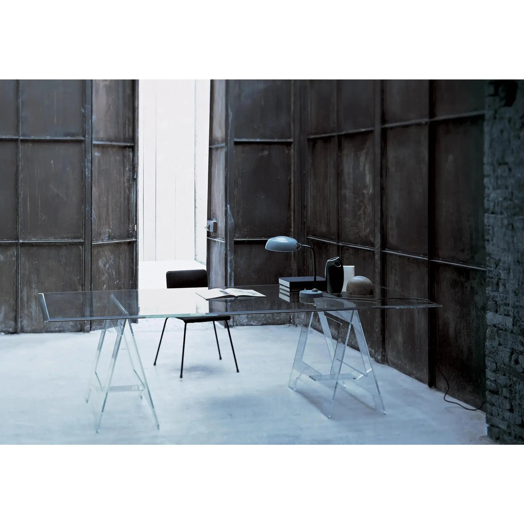 Don Cavalletto Glass Table | Glas Italia | JANGEORGe Interior Design