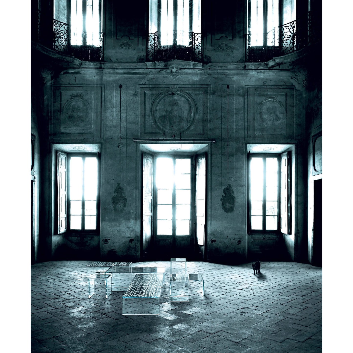 Ghiacciolo Ponte Glass Table | Glas Italia | JANGEORGe Interior Design