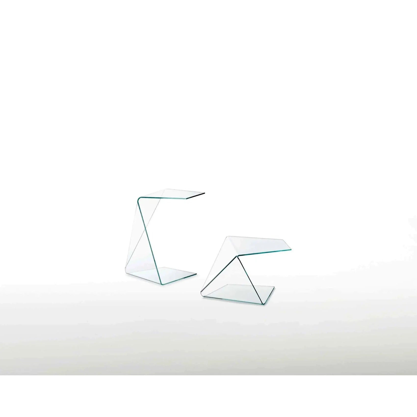 Harold and Maude Low Glass Table | Glas Italia | JANGEORGe Interior Design