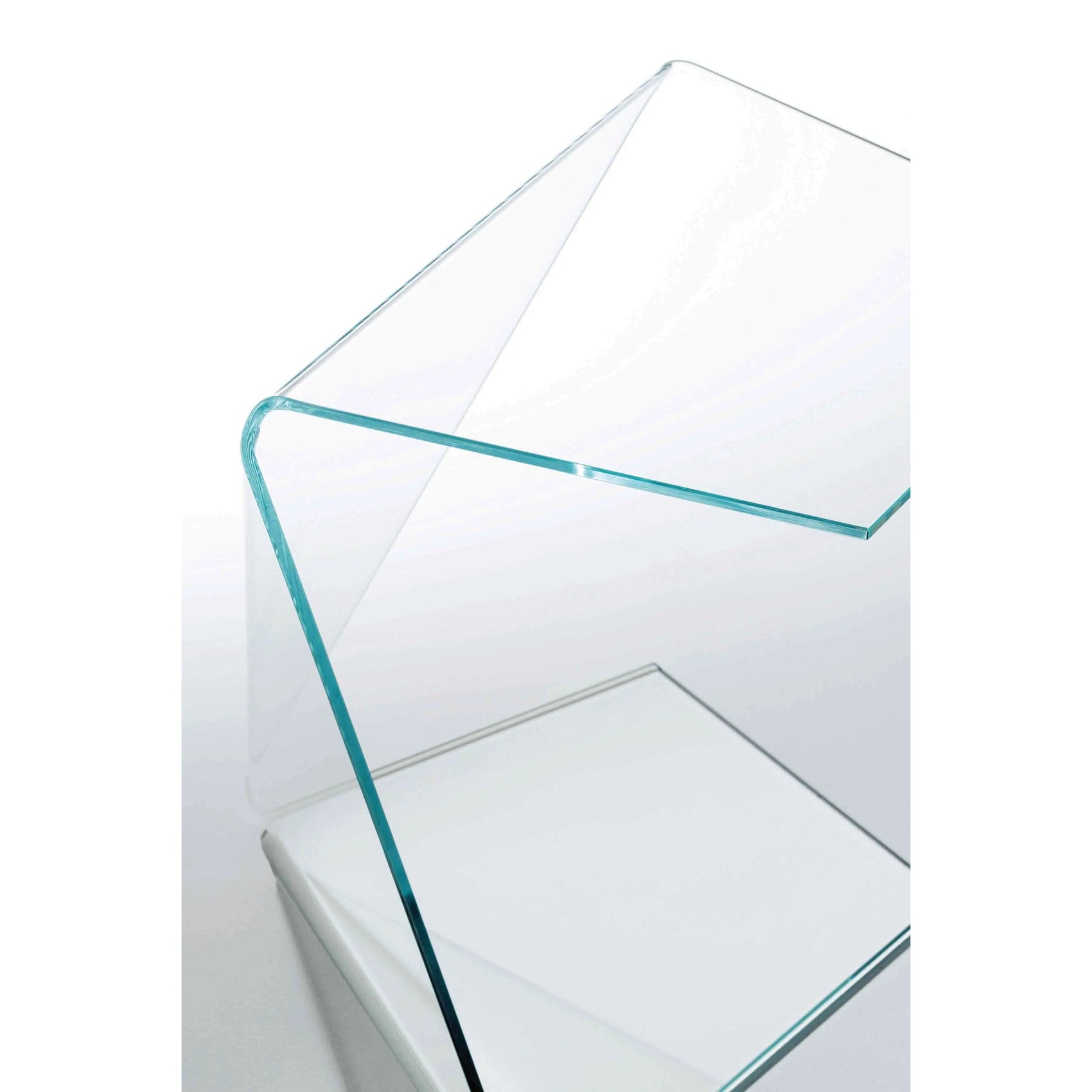 Harold and Maude Low Glass Table | Glas Italia | JANGEORGe Interior Design