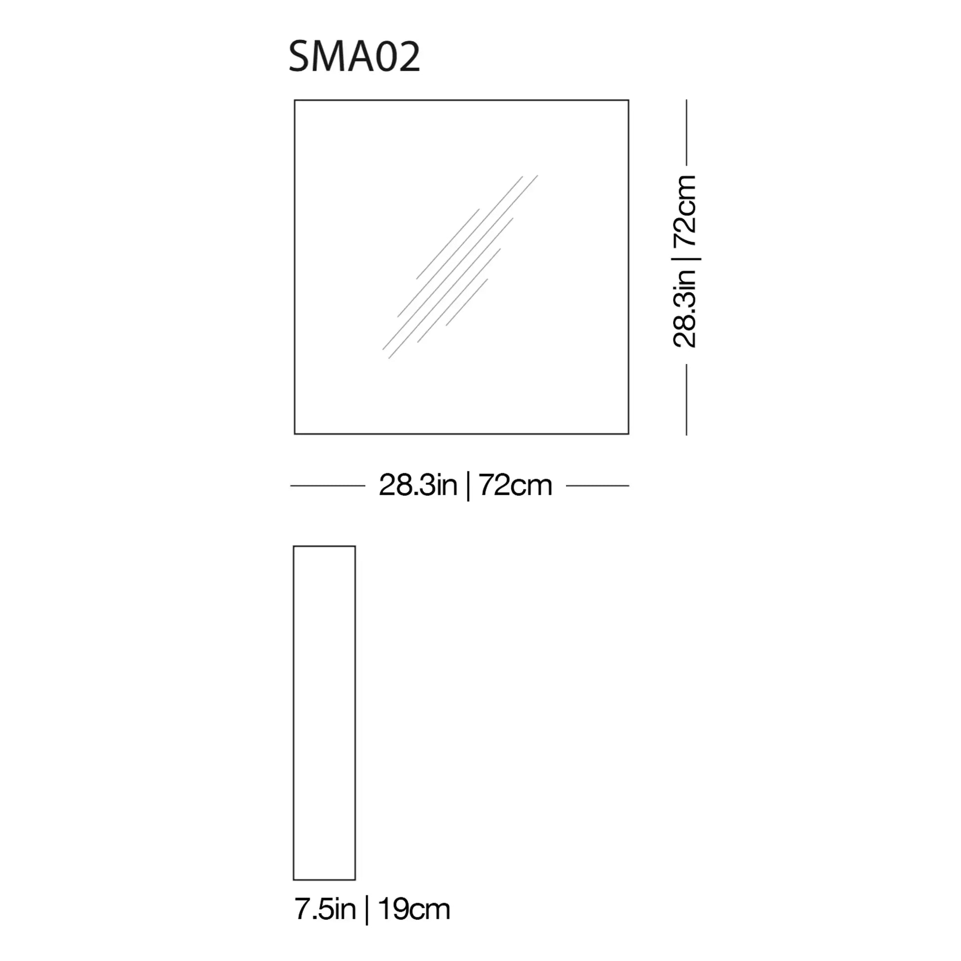 I Massi Mirror | Glas Italia | JANGEORGe Interior Design