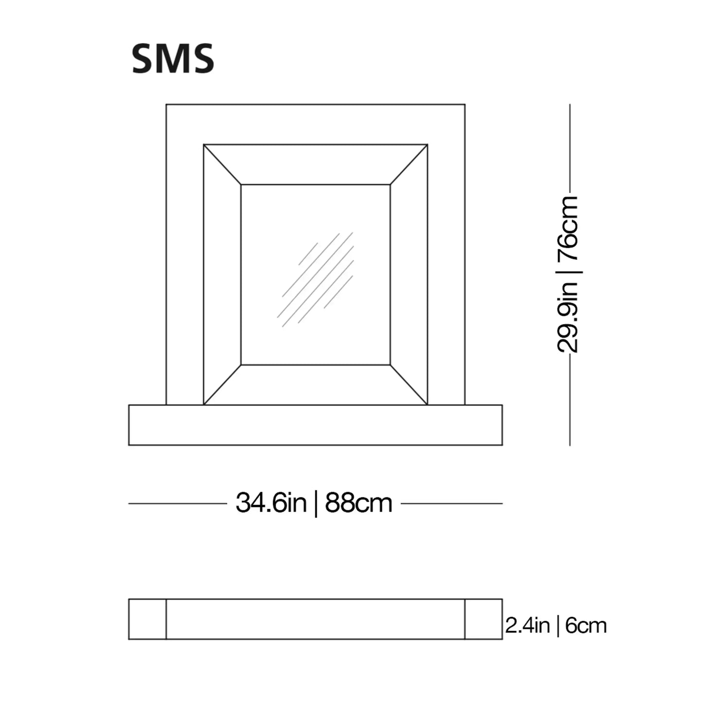 Mandala Mirror | Glas Italia | JANGEORGe Interior Design