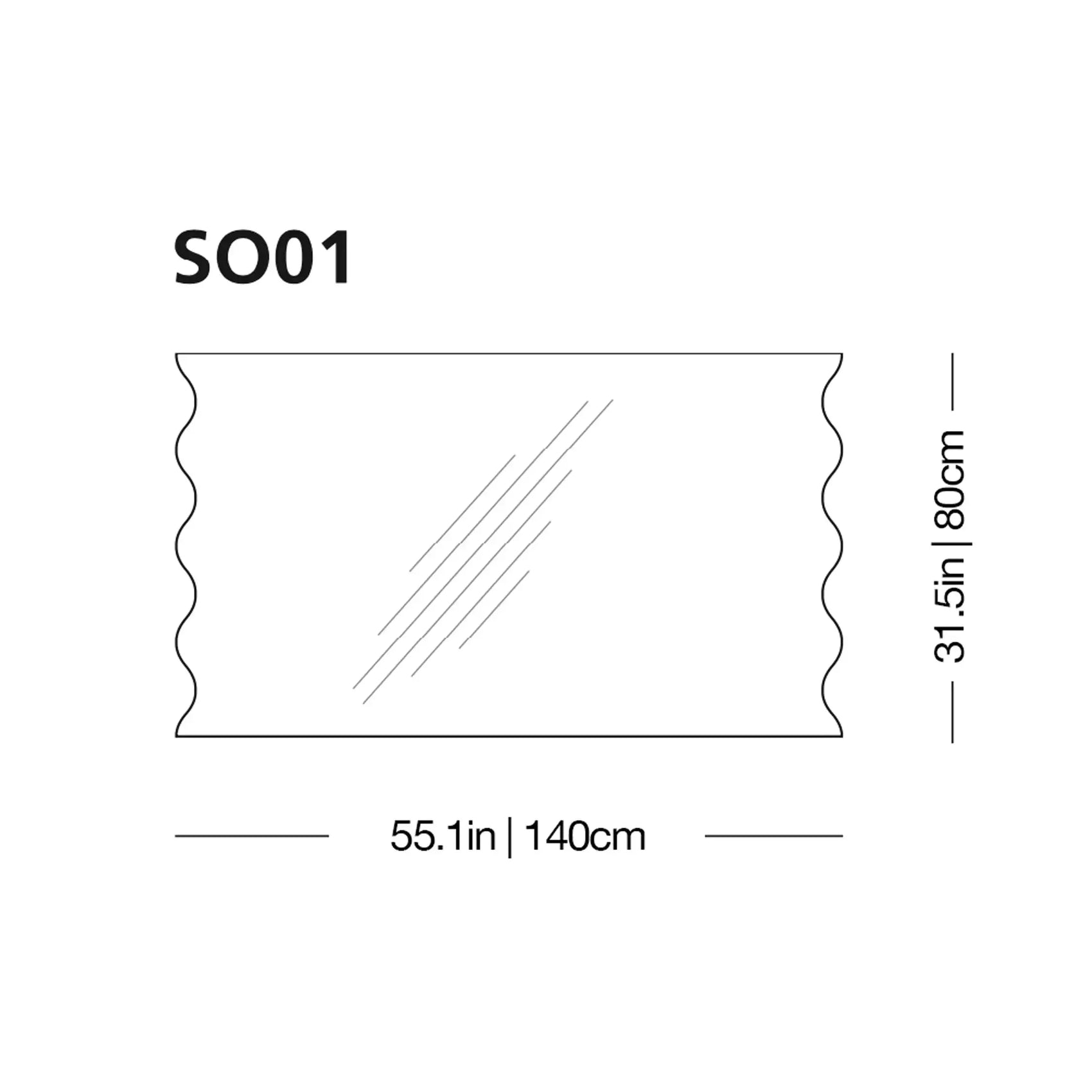 Onda Mirror | Glas Italia | JANGEORGe Interior Design