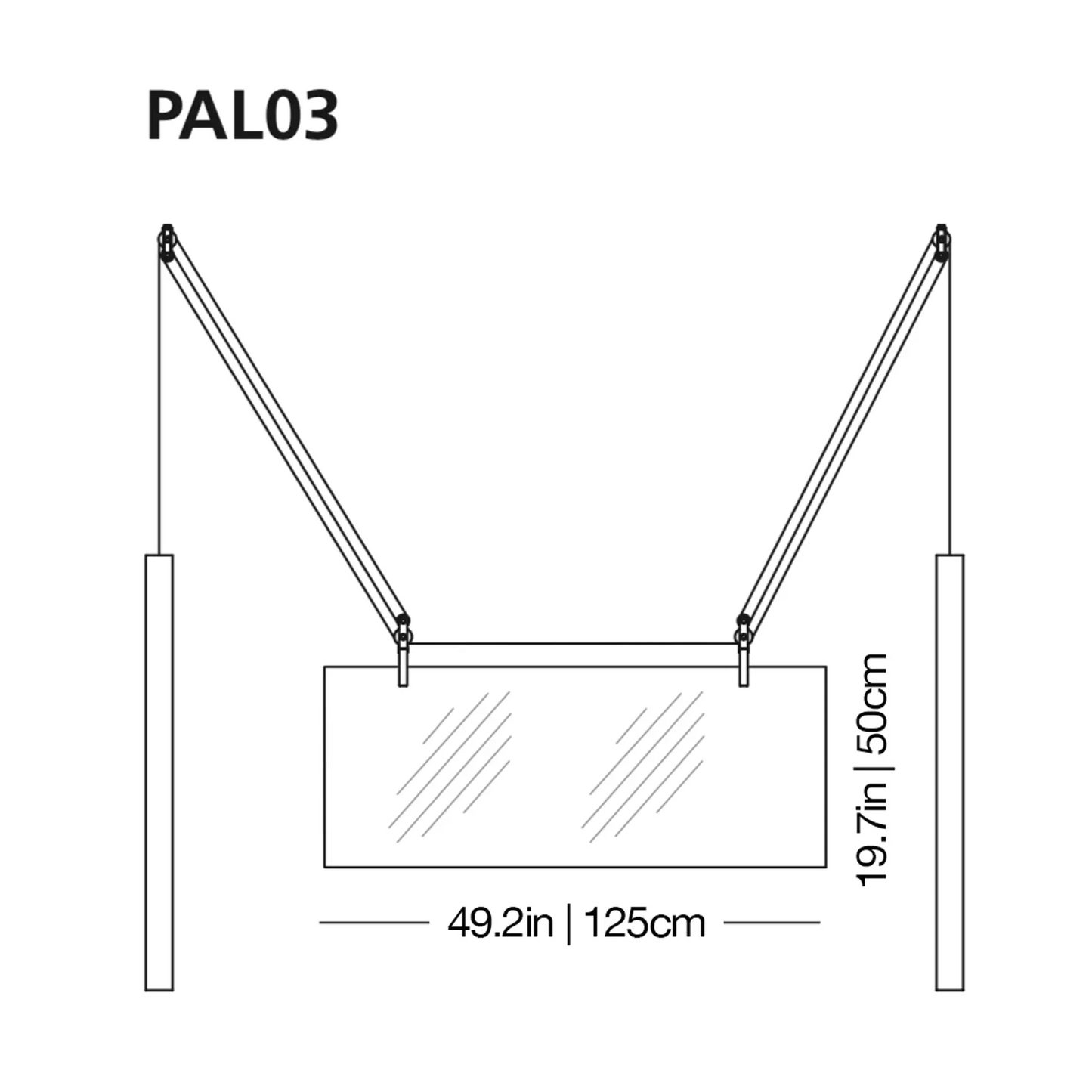 Palanco Mirror | Glas Italia | JANGEORGe Interior Design