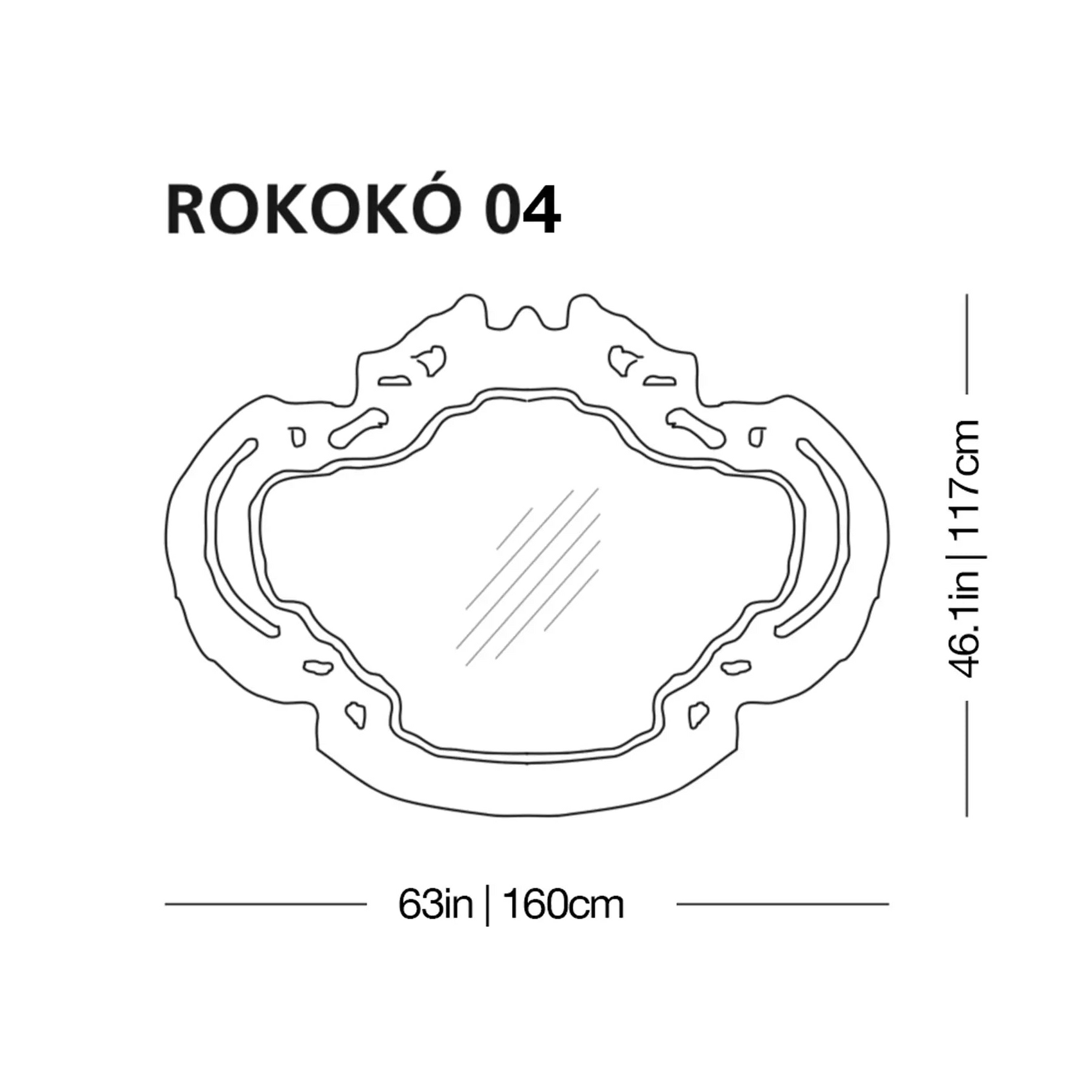 Rokokó Mirror | Glas Italia | JANGEORGe Interior Design