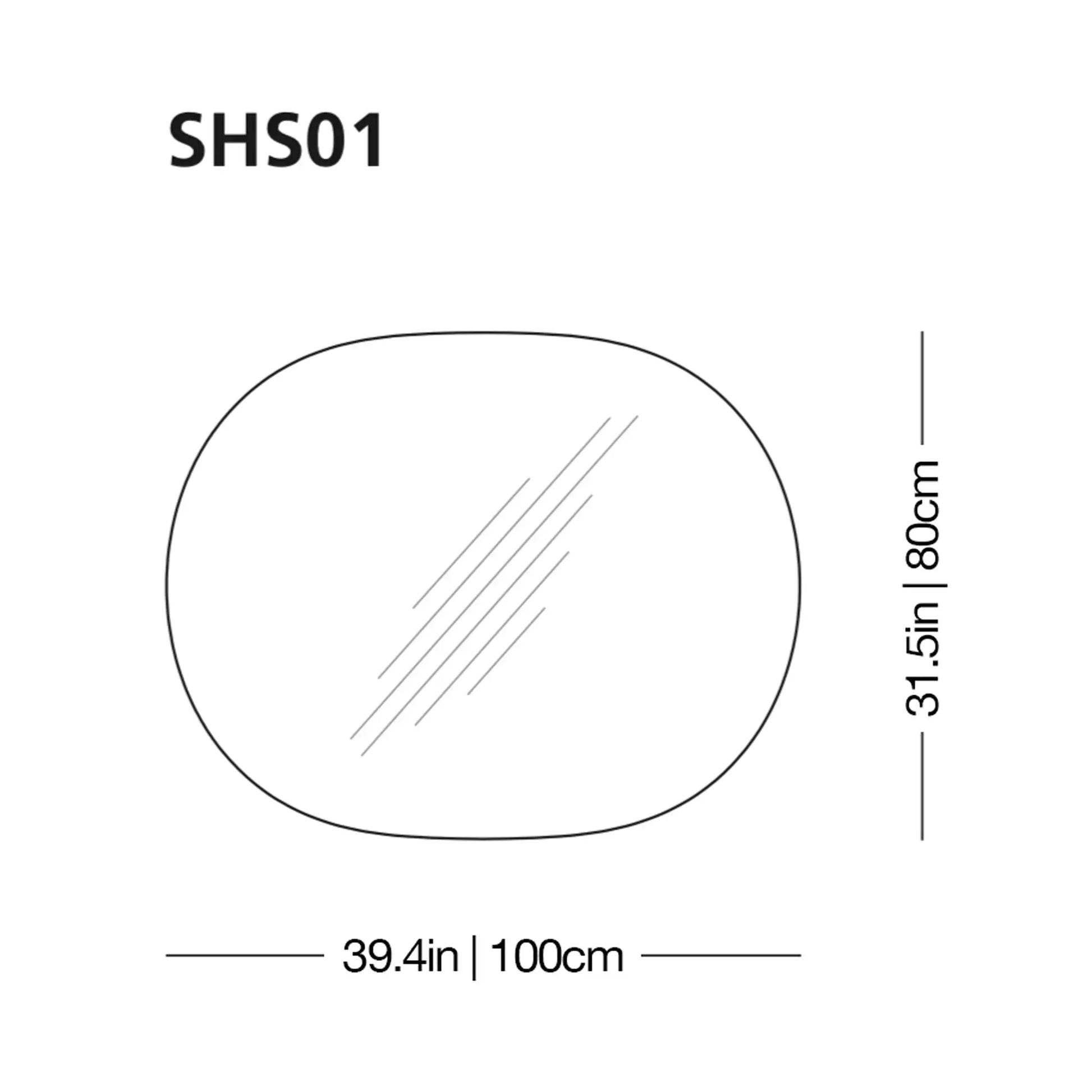 Shimmer Mirror | Glas Italia | JANGEORGe Interior Design