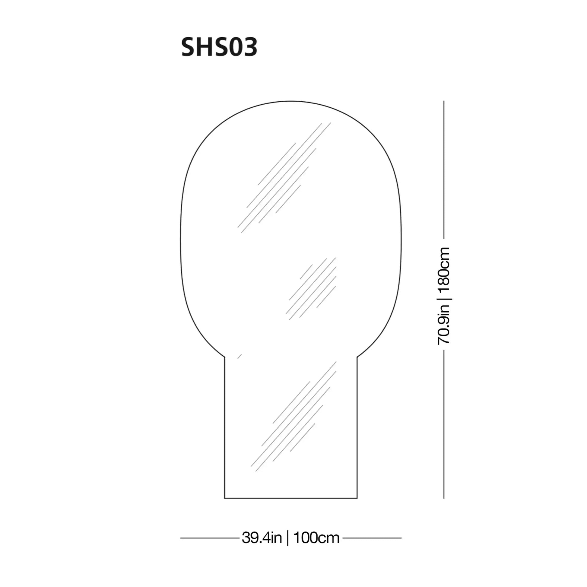 Shimmer Mirror | Glas Italia | JANGEORGe Interior Design