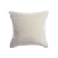 Shearling Ivory Square Pillow | Homelosophy | JANGEORGe Interior Design