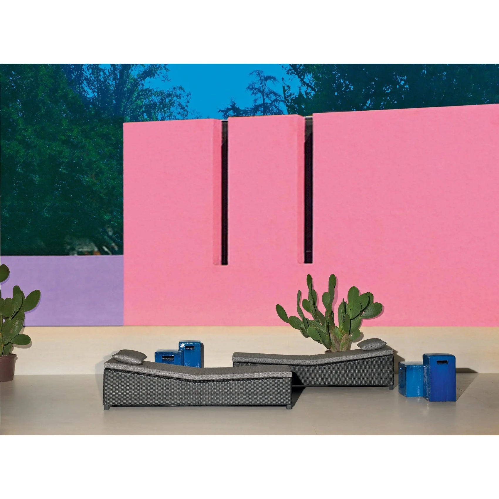 InOut 43 Ceramic Side Table / Ottoman | Gervasoni | JANGEORGe Interior Design