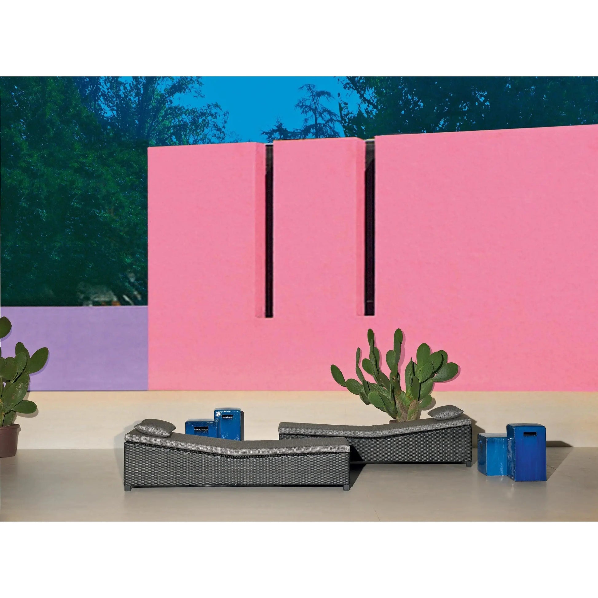 InOut 43 Ceramic Side Table / Ottoman | Gervasoni | JANGEORGe Interior Design