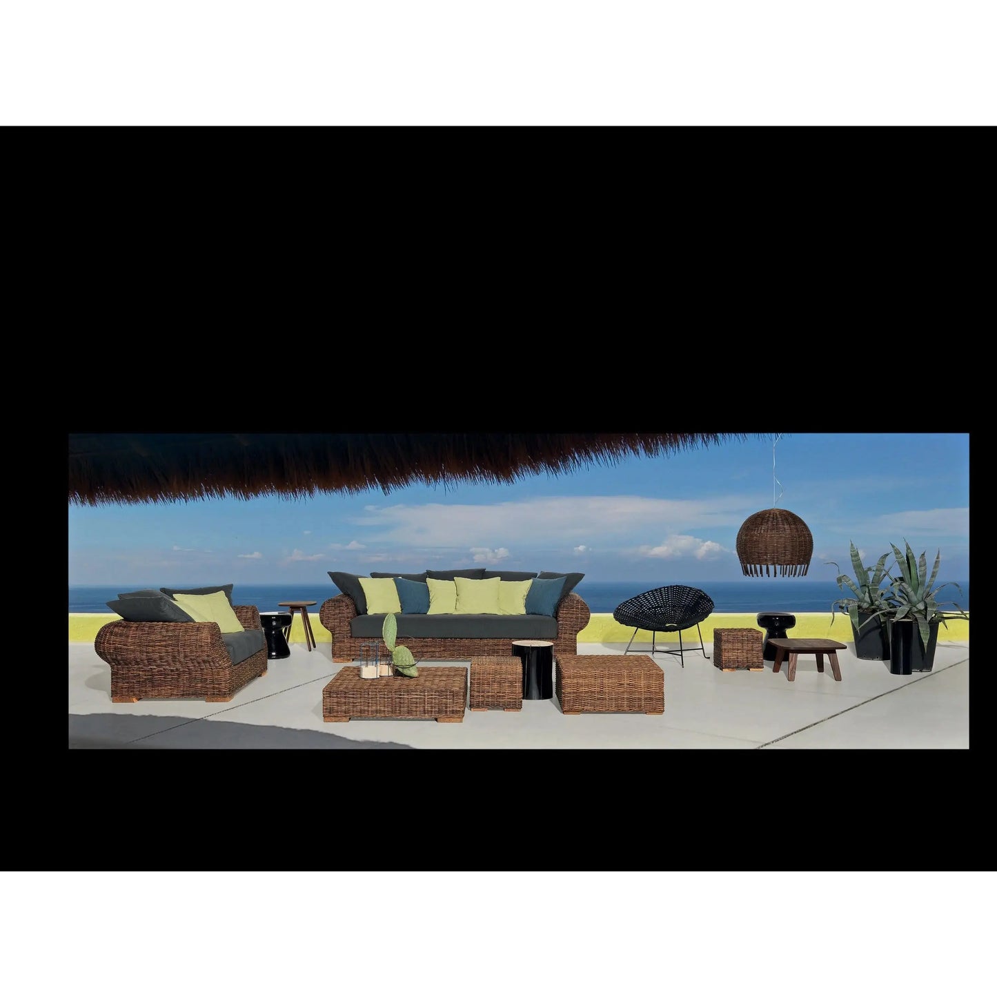 InOut 42 Ceramic Side Table / Ottoman | Gervasoni | JANGEORGe Interior Design