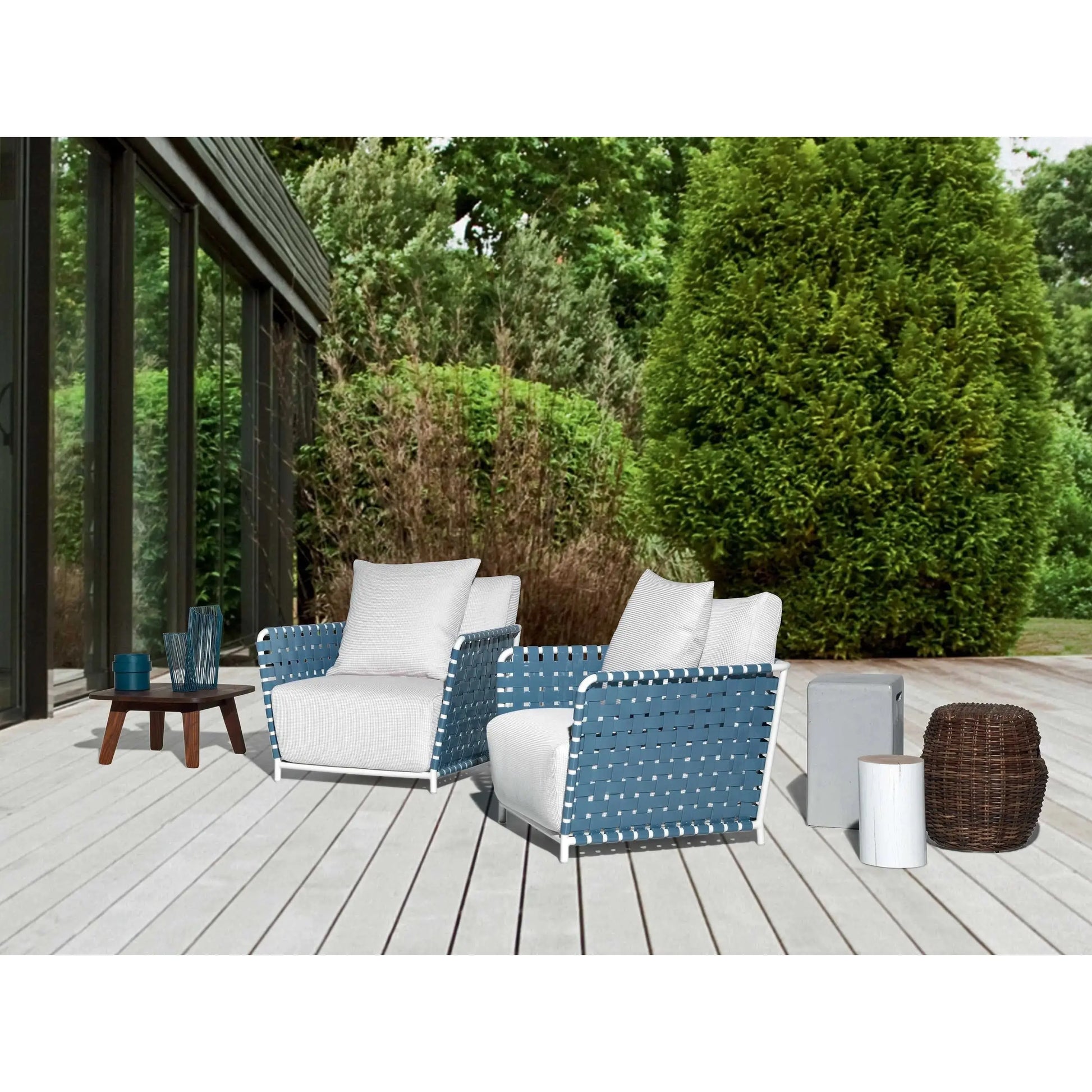 InOut 43 Ceramic Side Table / Ottoman | Gervasoni | JANGEORGe Interior Design