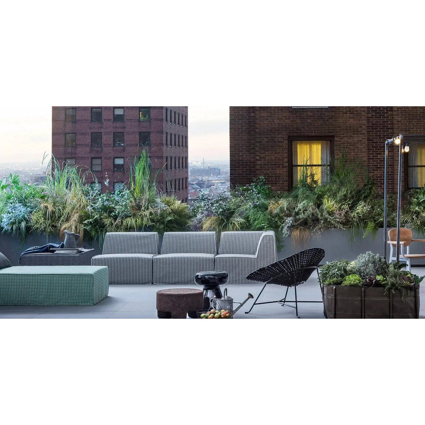 InOut 44 Ceramic Side Table / Ottoman | Gervasoni | JANGEORGe Interior Design