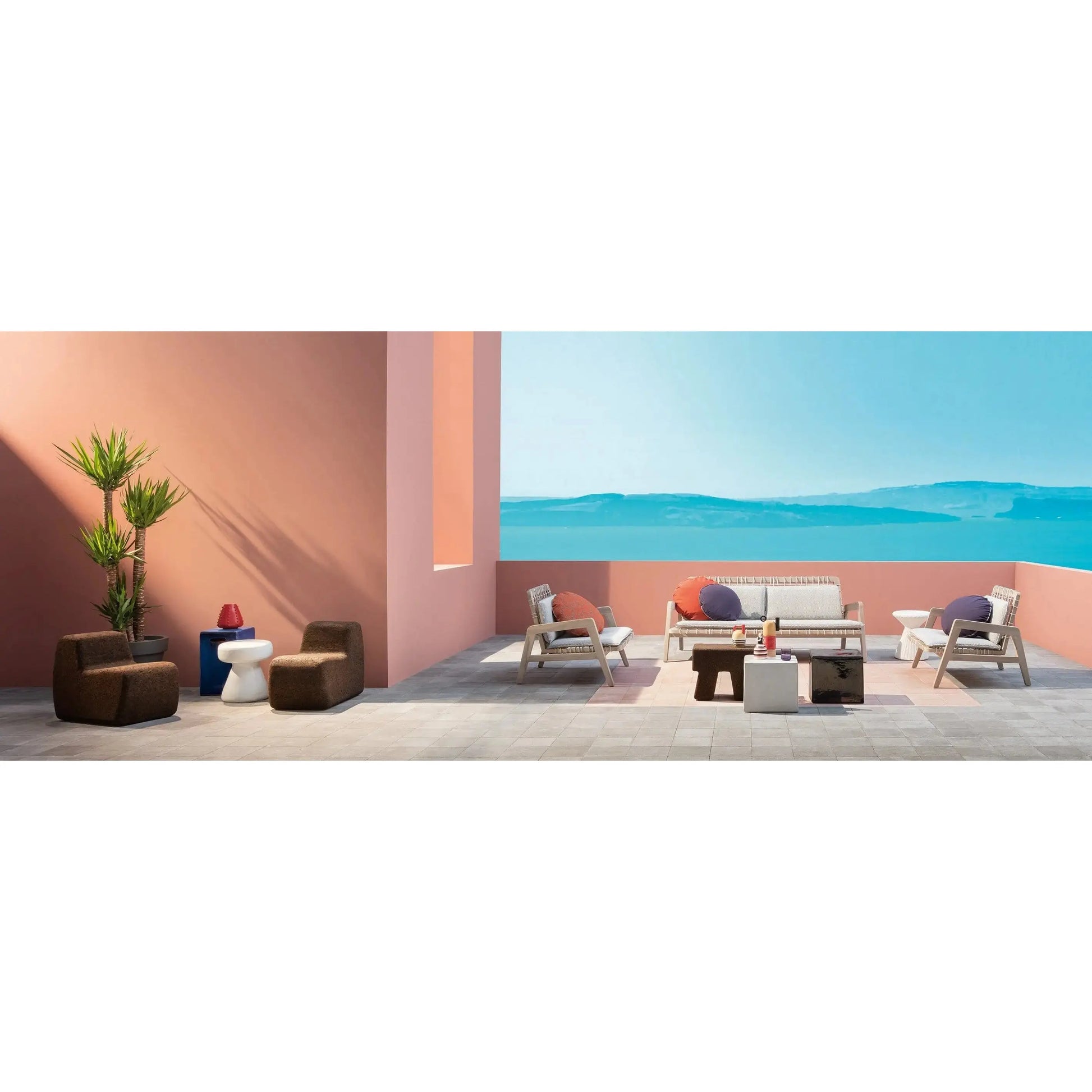 InOut 41 Ceramic Side Table / Ottoman | Gervasoni | JANGEORGe Interior Design