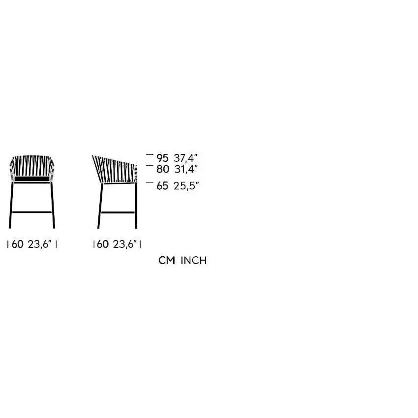 Bitta - Counter height bar stool | Kettal | JANGEORGe Interior Design