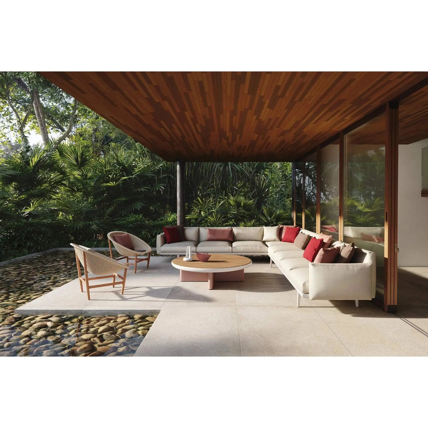 Boma - Right corner 4-seater end | Kettal | JANGEORGe Interior Design