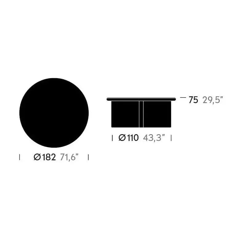 Cala - Dining Table D180 | Kettal | JANGEORGe Interior Design