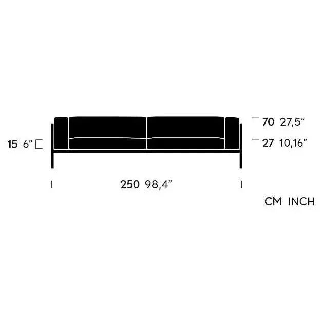 Landscape - Sofa 3 XL | Kettal | JANGEORGe Interior Design