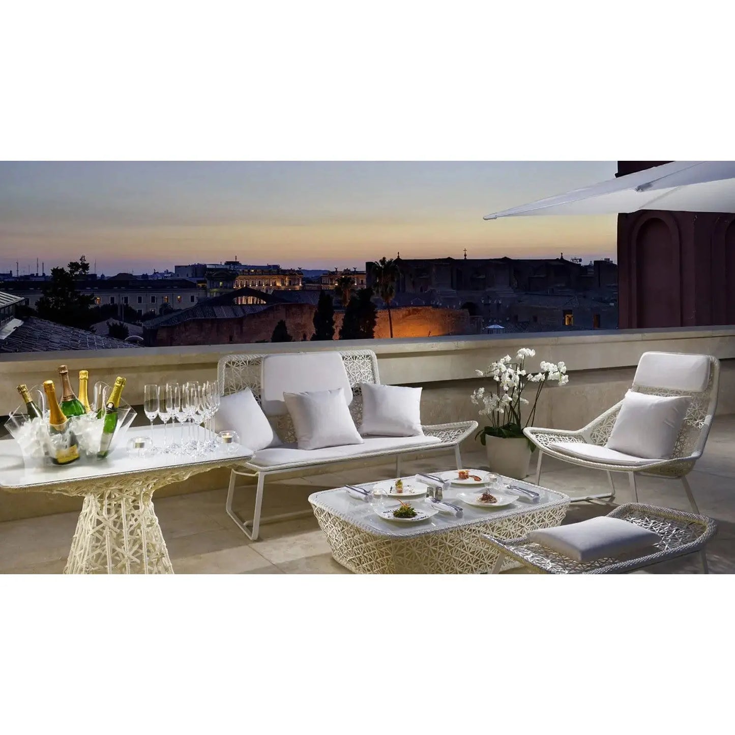 Maia - Footstool | Kettal | JANGEORGe Interior Design