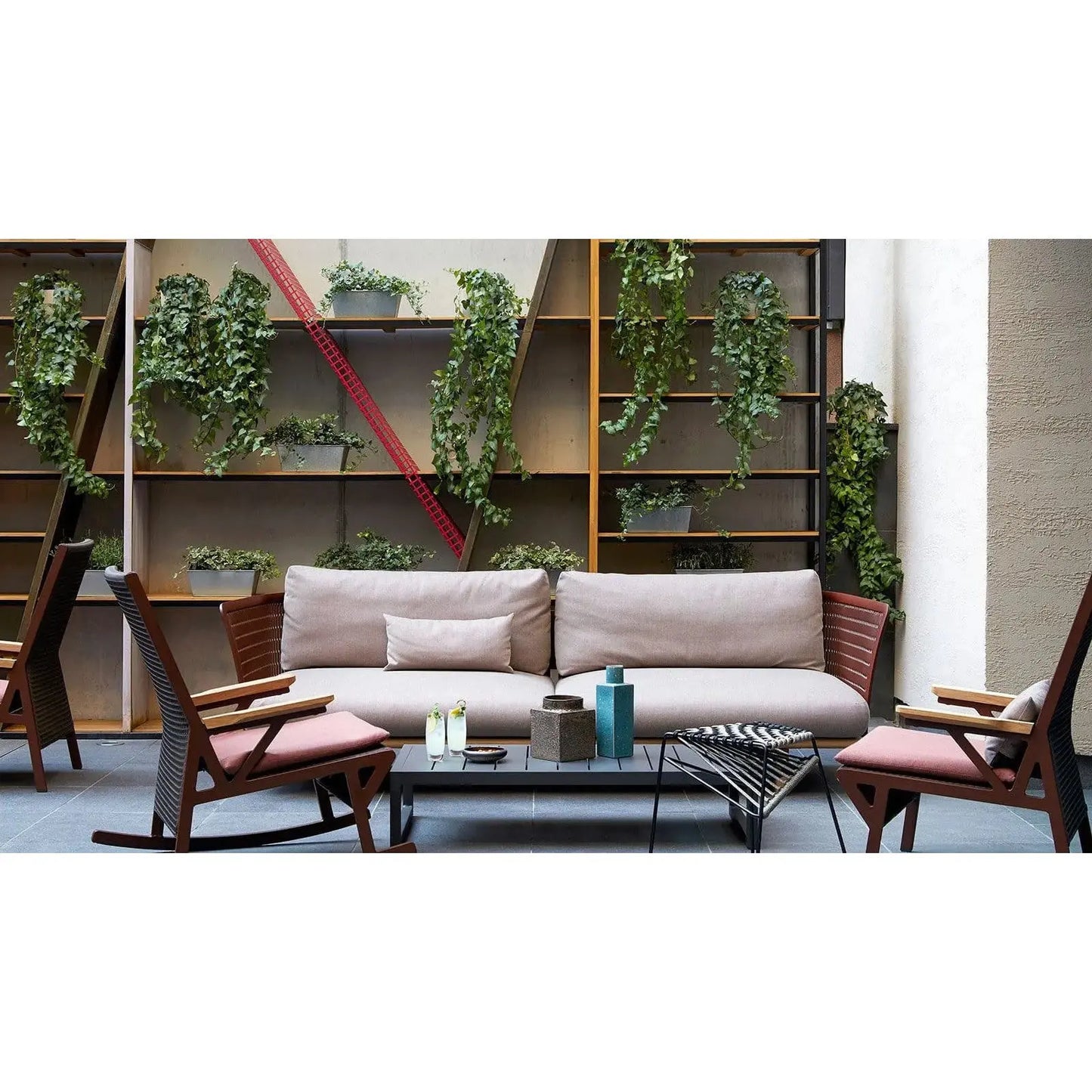 Mesh - 3-Seater Sofa | Kettal | JANGEORGe Interior Design