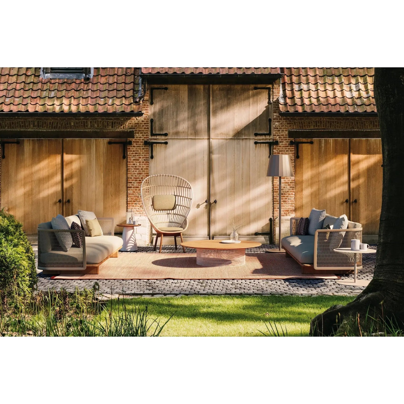 Mesh - 3-Seater Sofa | Kettal | JANGEORGe Interior Design