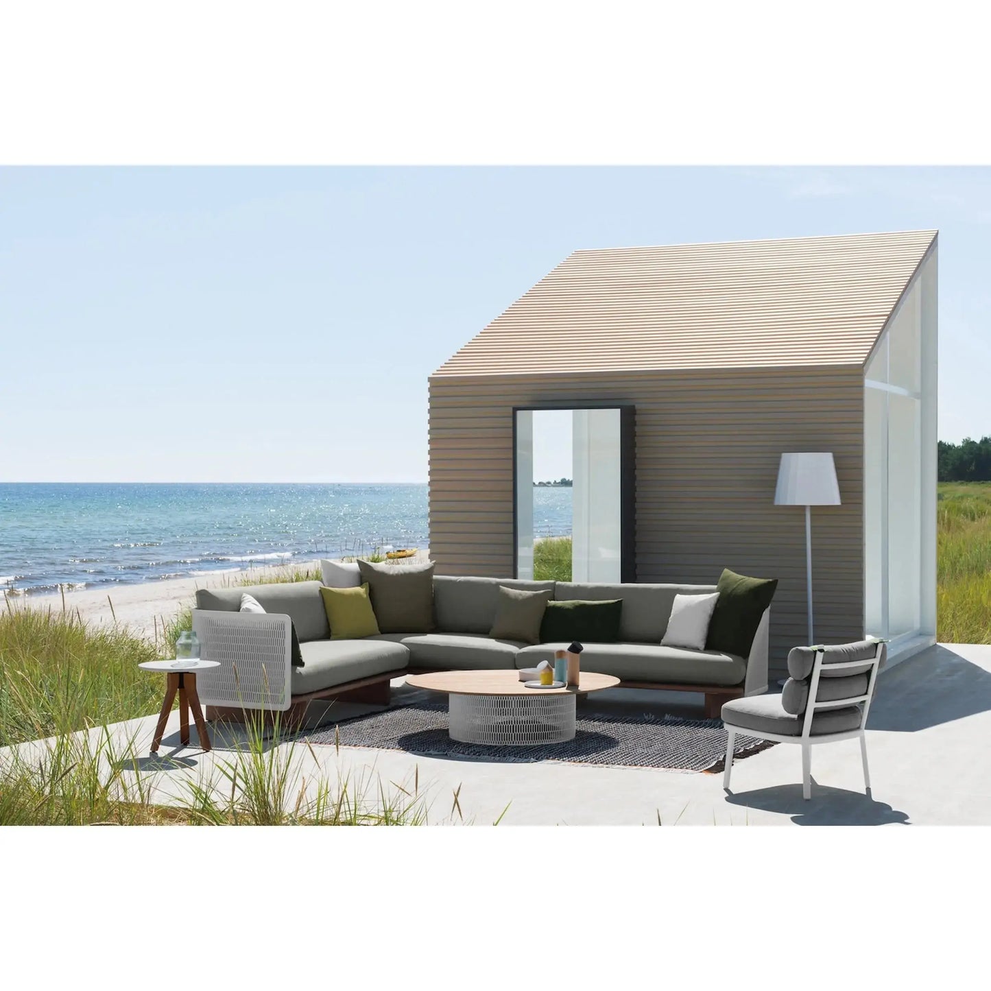 Mesh - Left Corner Module End | Kettal | JANGEORGe Interior Design