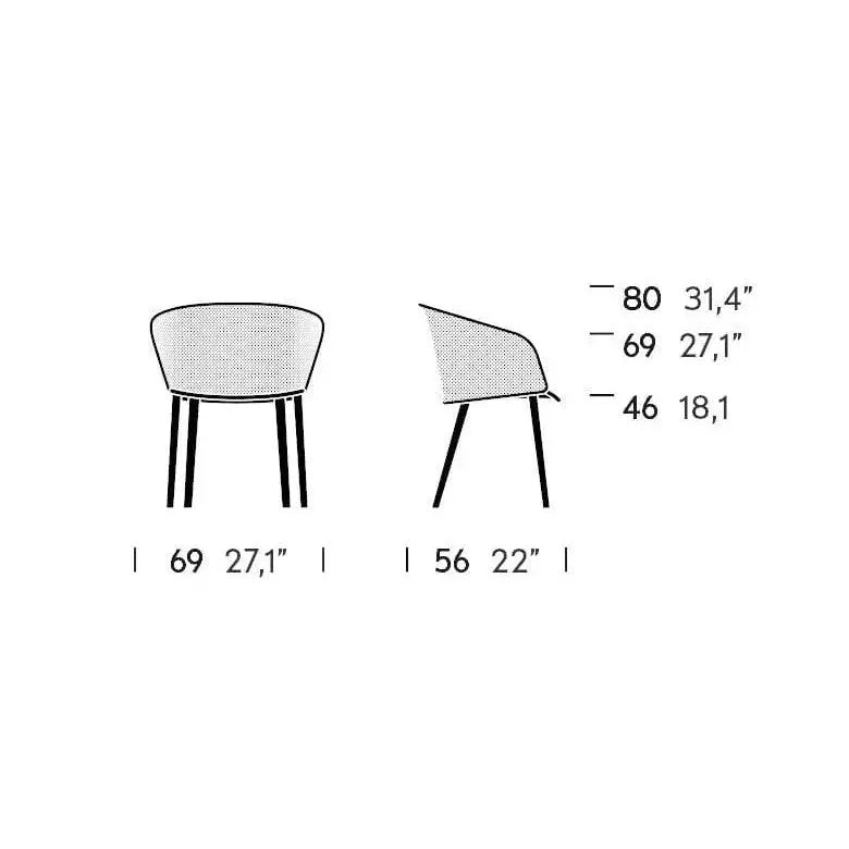 Stampa - Dining Chair | Kettal | JANGEORGe Interior Design