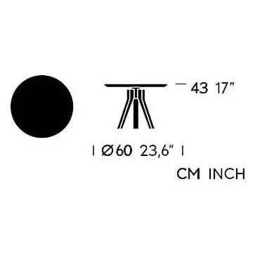 Vieques - Side Table ø60 | Kettal | JANGEORGe Interior Design