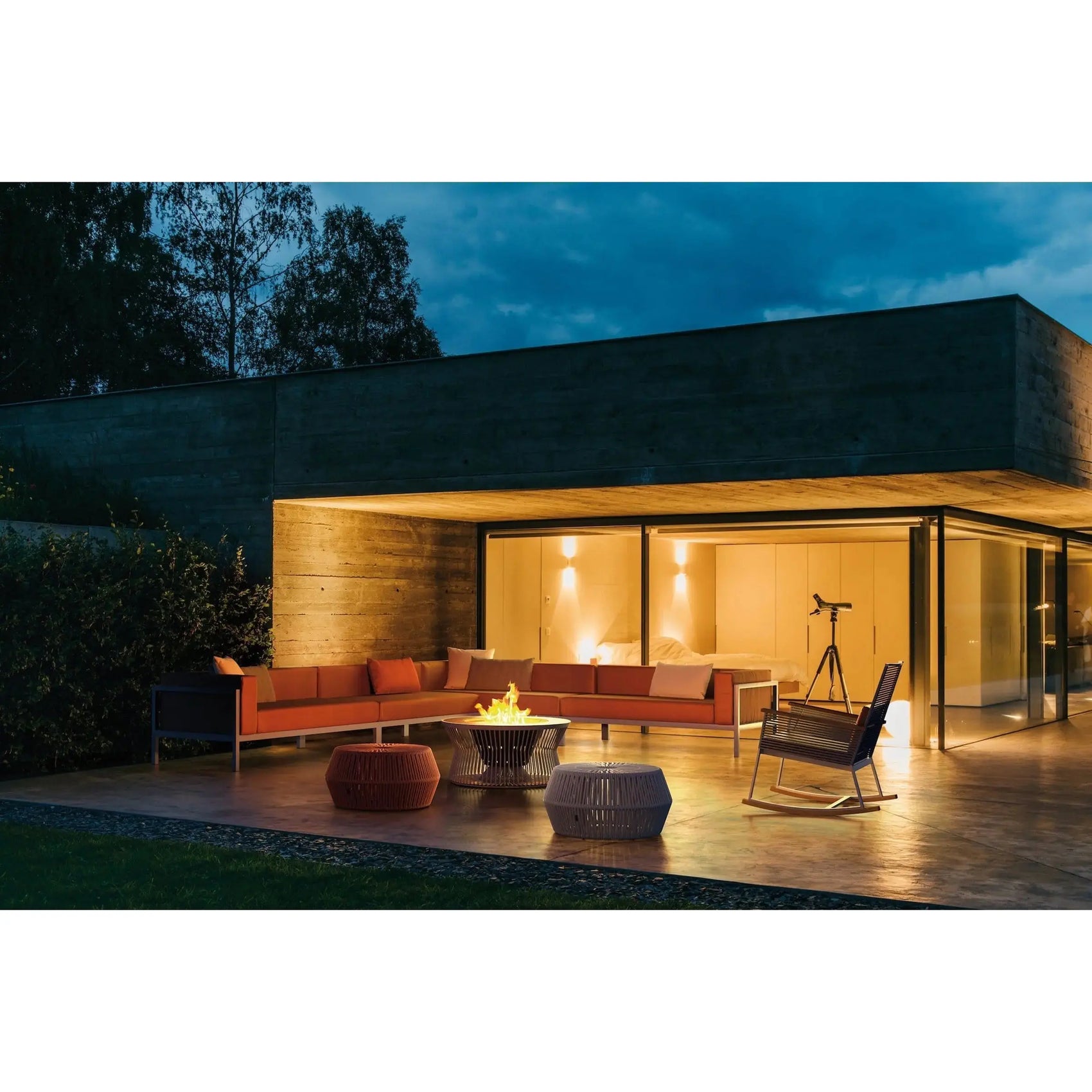 ZigZag  - Fire Pit | Kettal | JANGEORGe Interior Design