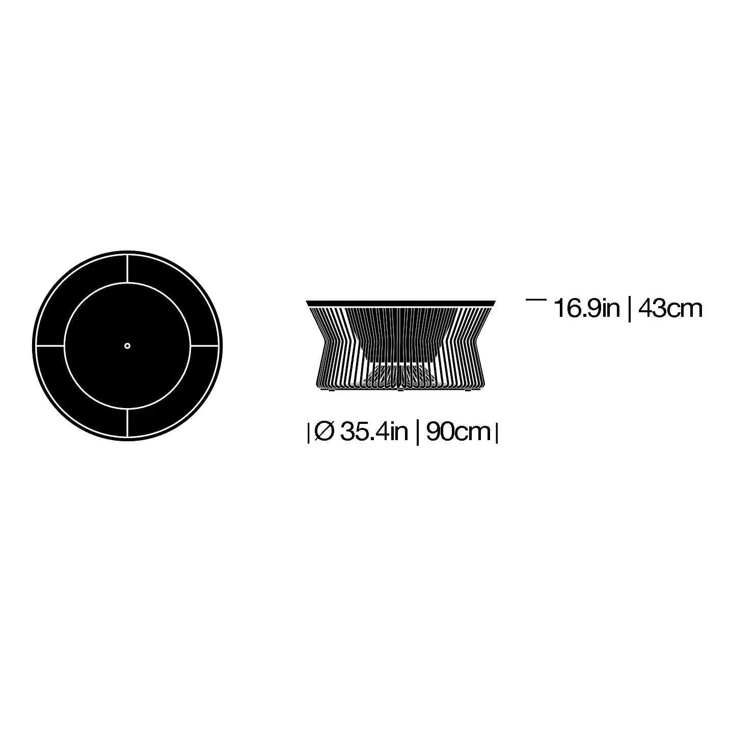 ZigZag  - Fire Pit | Kettal | JANGEORGe Interior Design