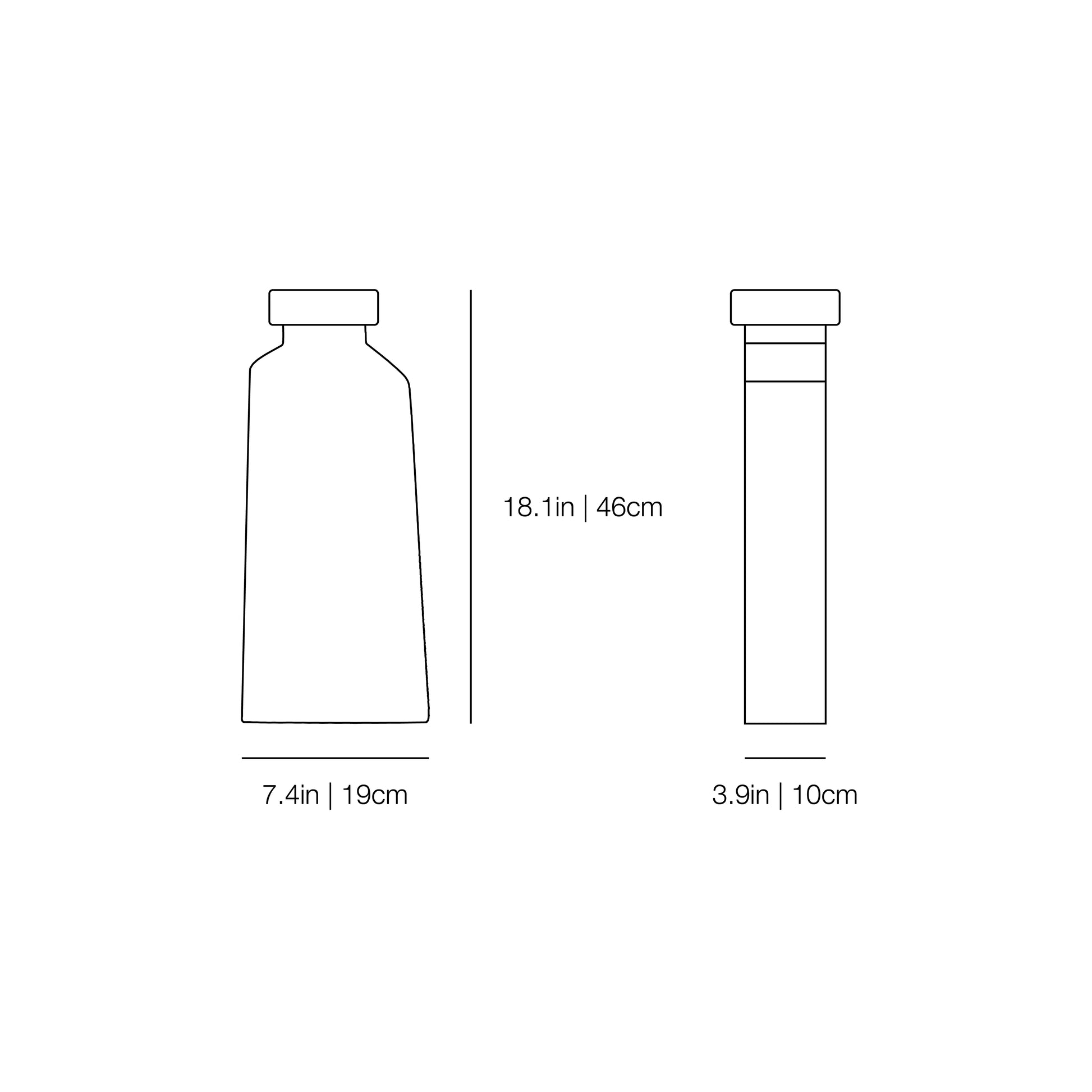 Barattolo Medio Vase | Kose Milano | JANGEORGe Interior Design