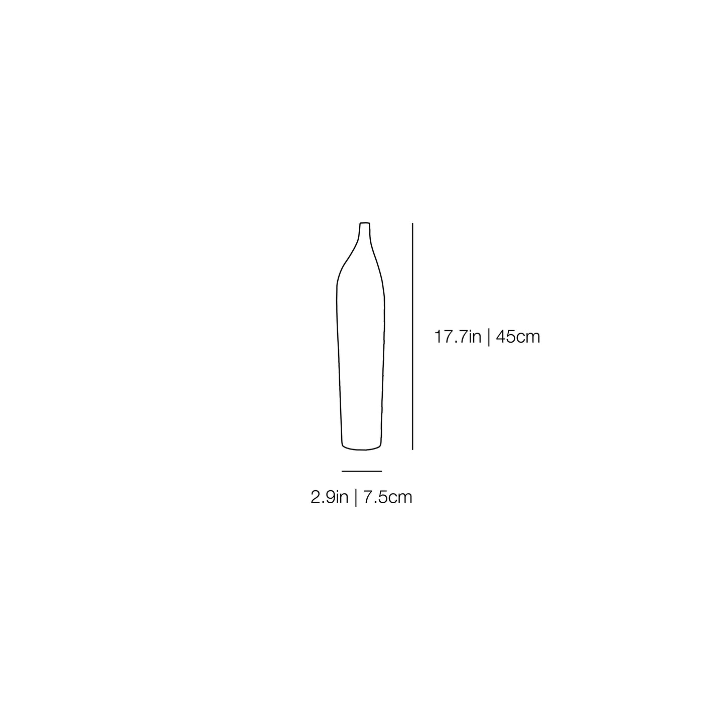 Bottiglia Fa Vase | Kose Milano | JANGEORGe Interior Design