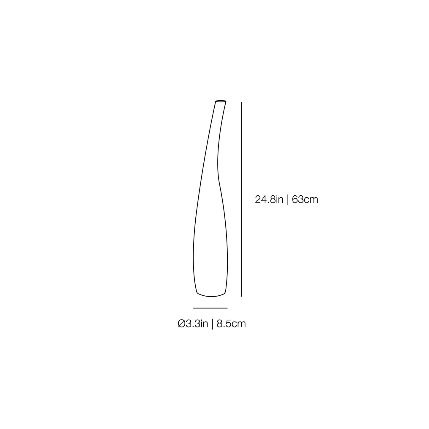 Giunco Grande Bottle | Kose Milano | JANGEORGe Interior Design