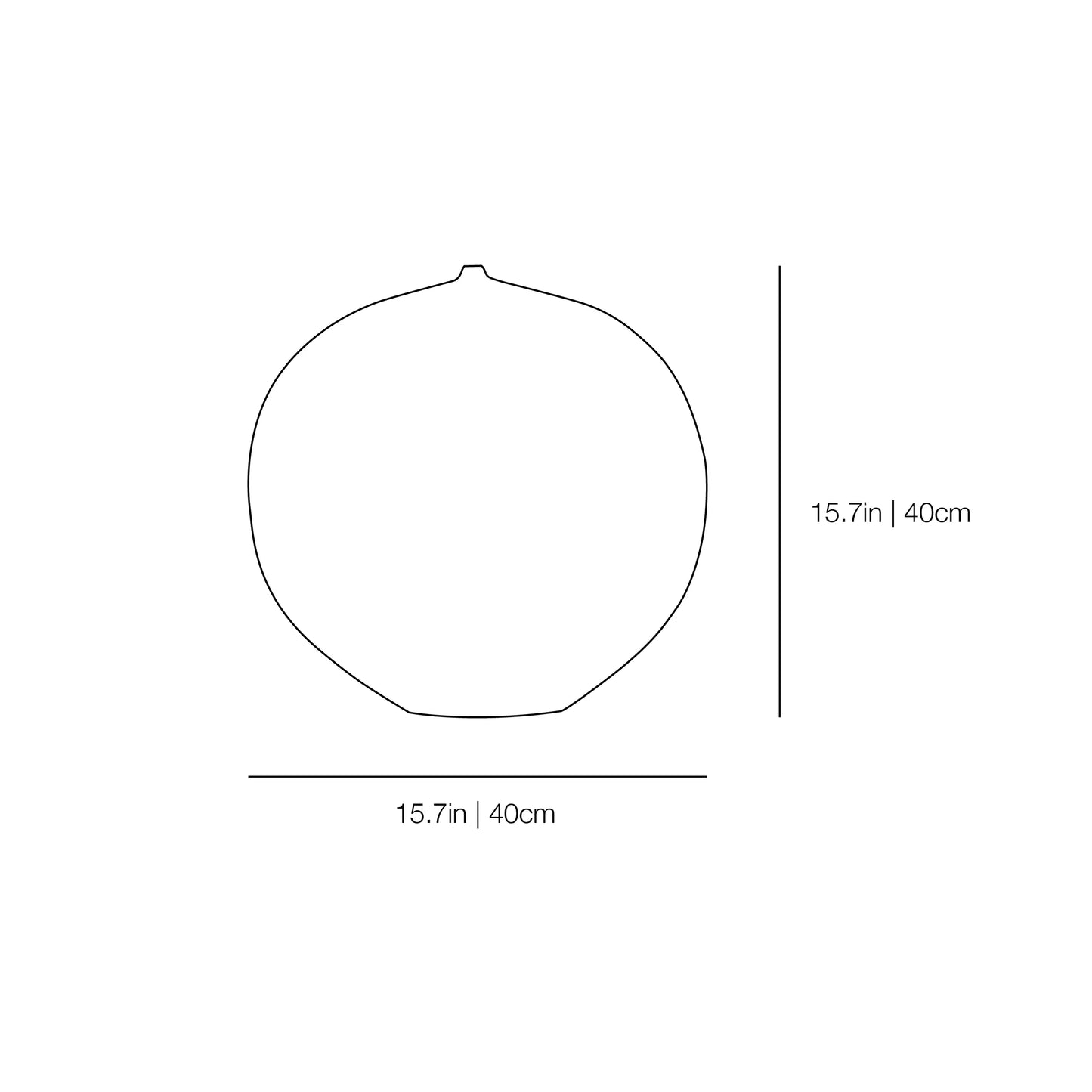 Vaso Lente Vase | Kose Milano | JANGEORGe Interior Design