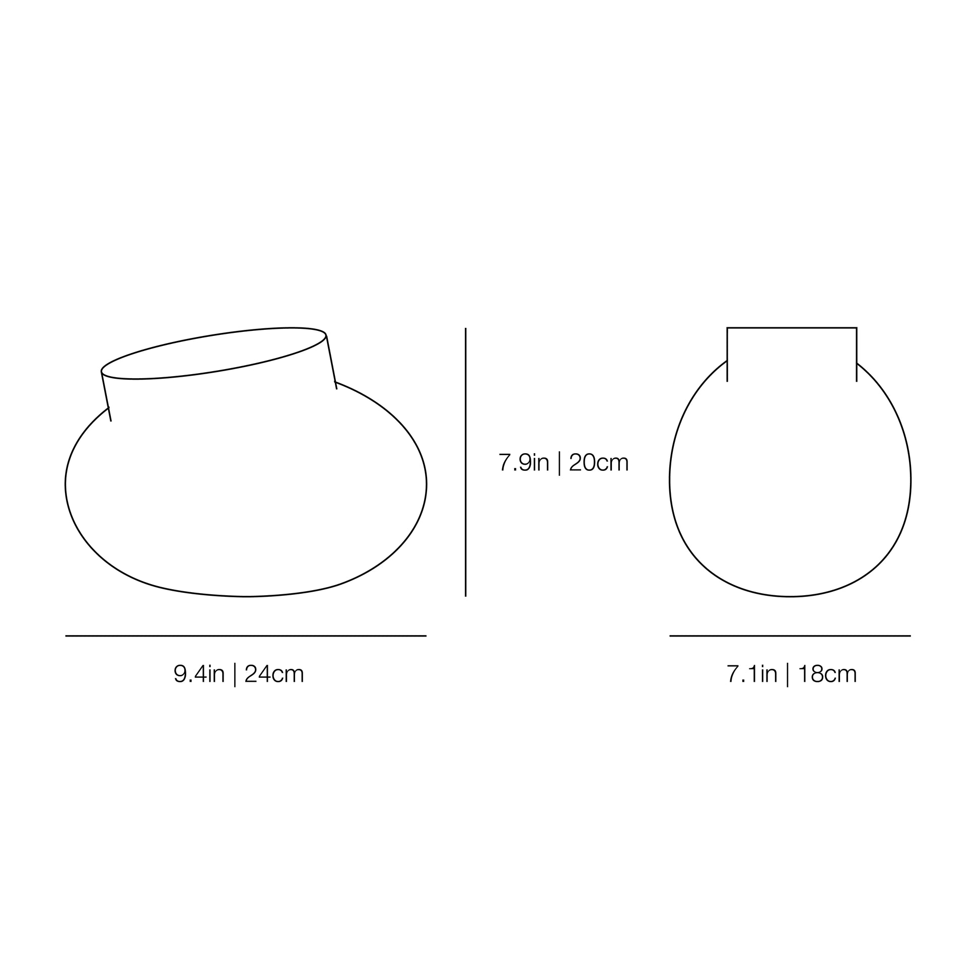 Pandora Piccola Vase | Kose Milano | JANGEORGe Interior Design