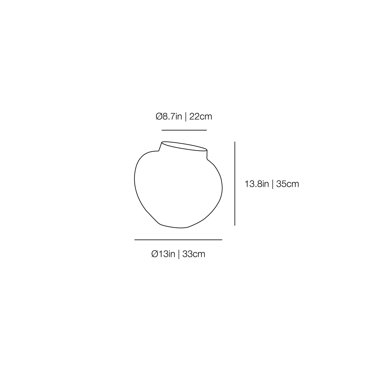 Vaso Piccolo Vase | Kose Milano | JANGEORGe Interior Design