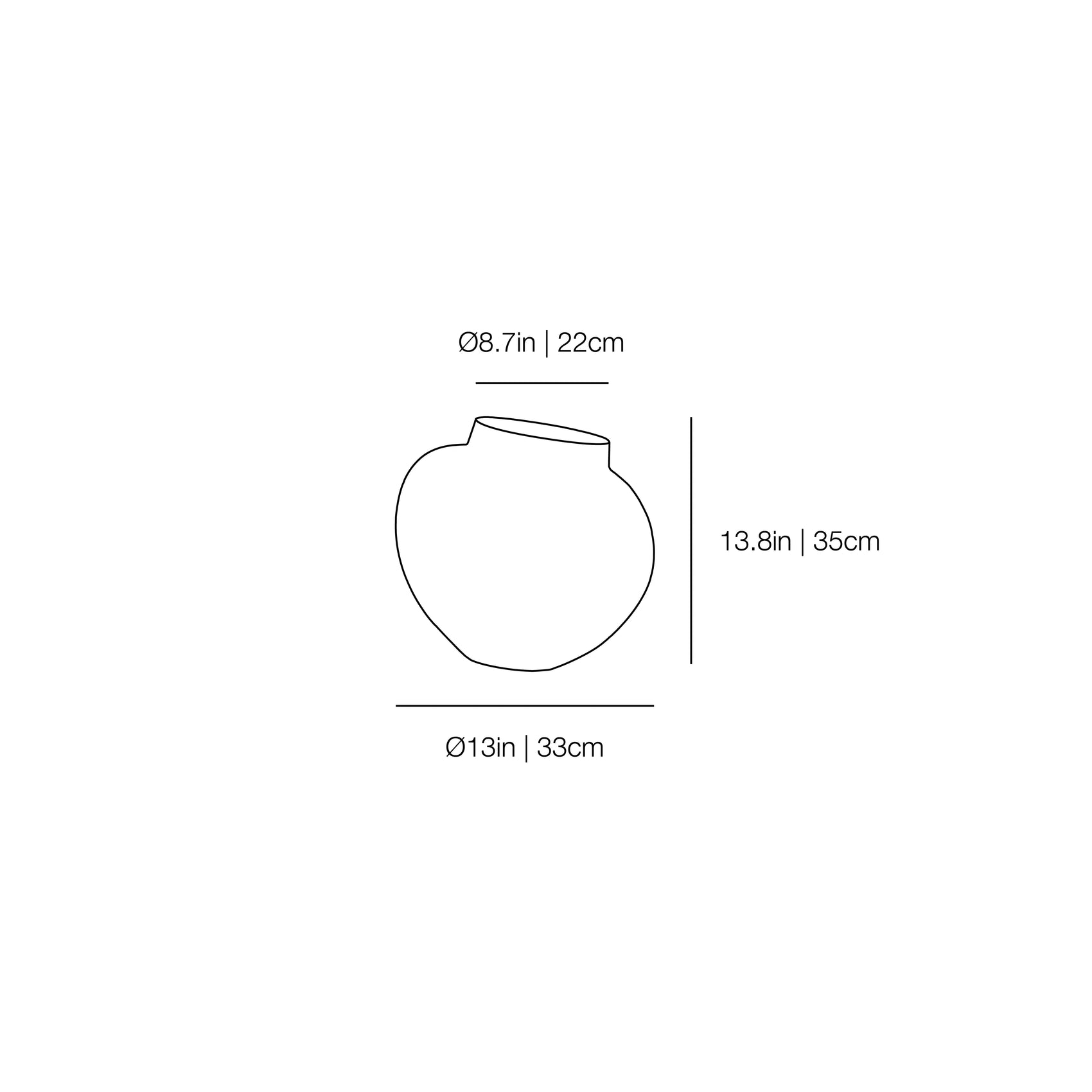 Vaso Piccolo Vase | Kose Milano | JANGEORGe Interior Design