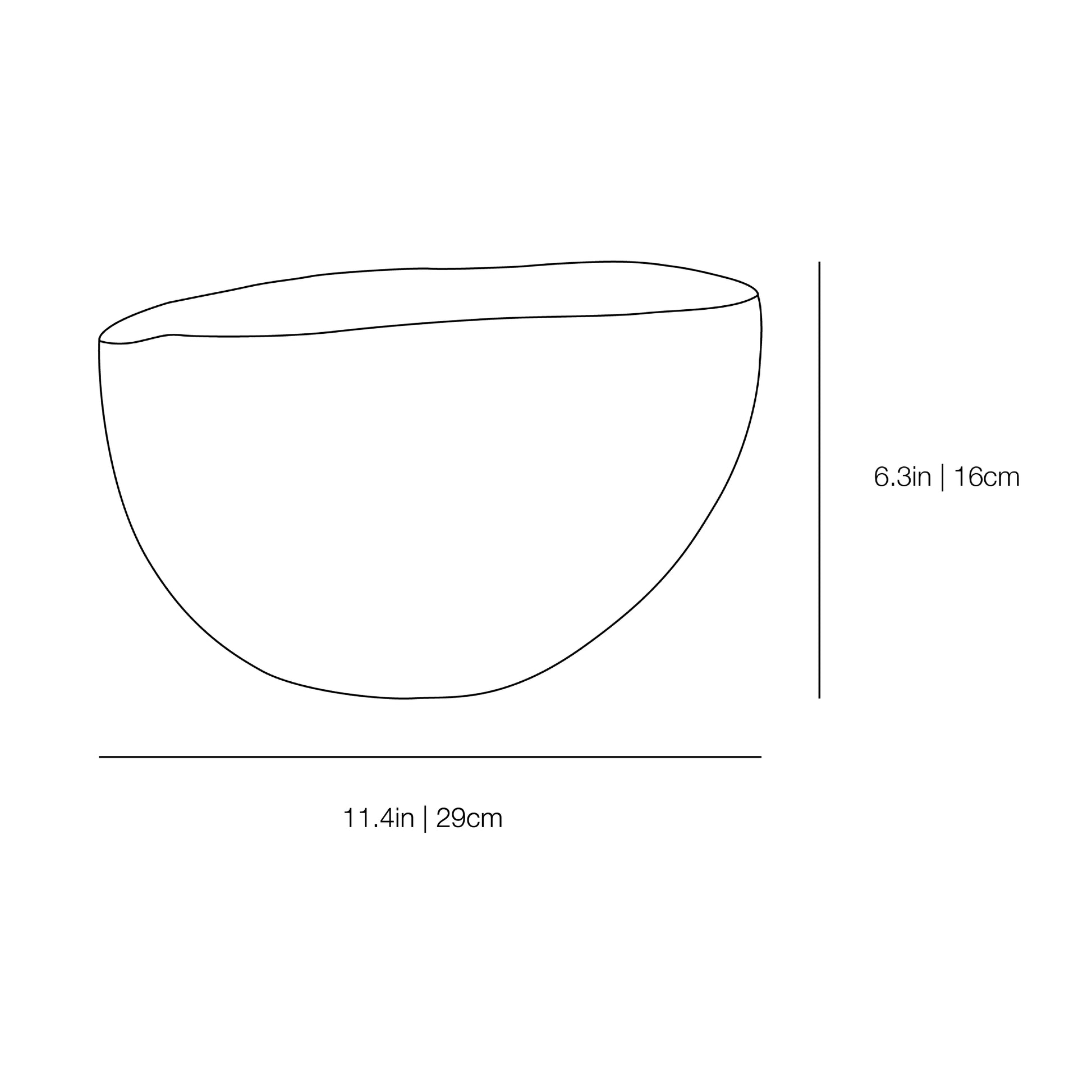 Natural Wooden Bowl | Kose Milano | JANGEORGe Interior Design