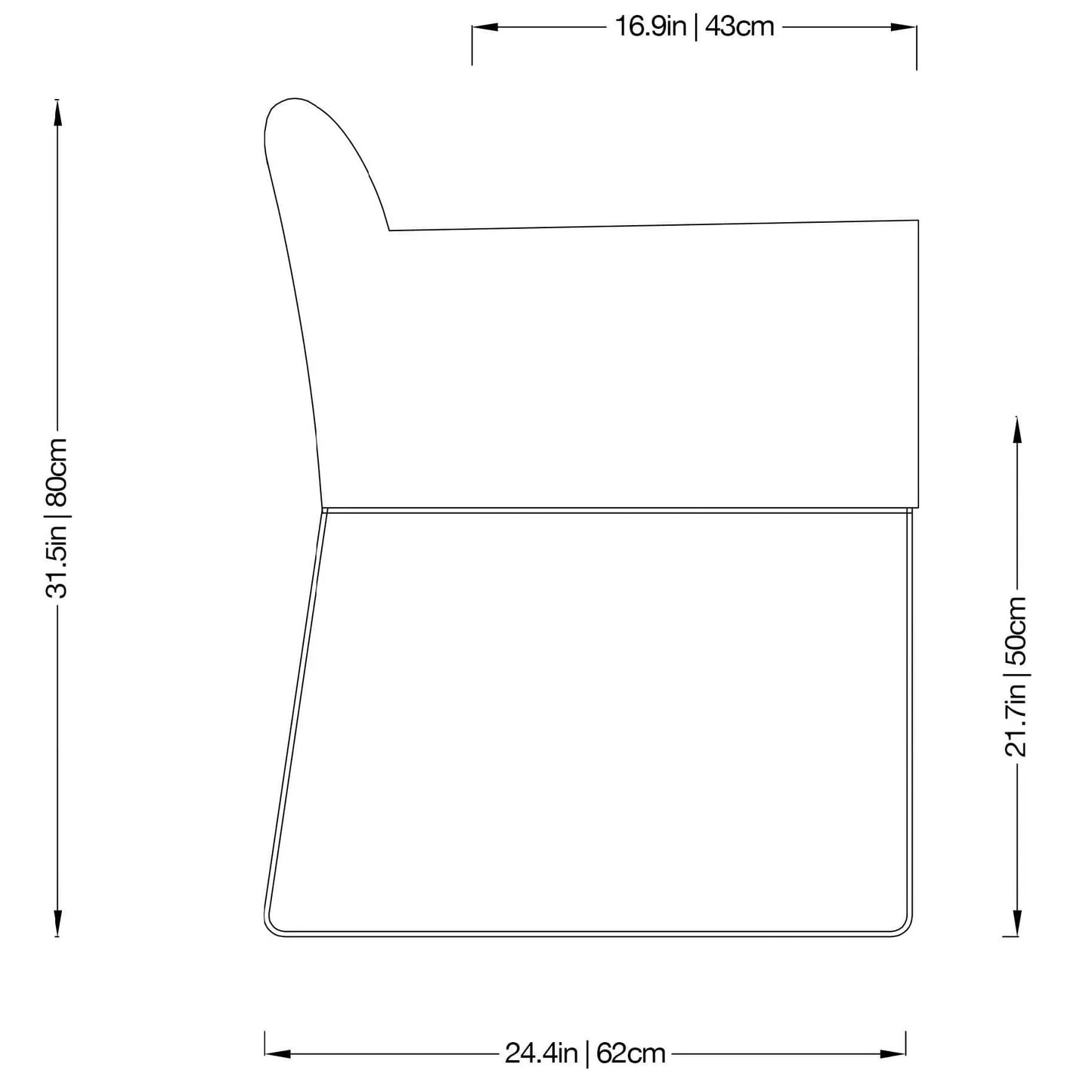 Pavia - Dining Chair | Linteloo | JANGEORGe Interior Design