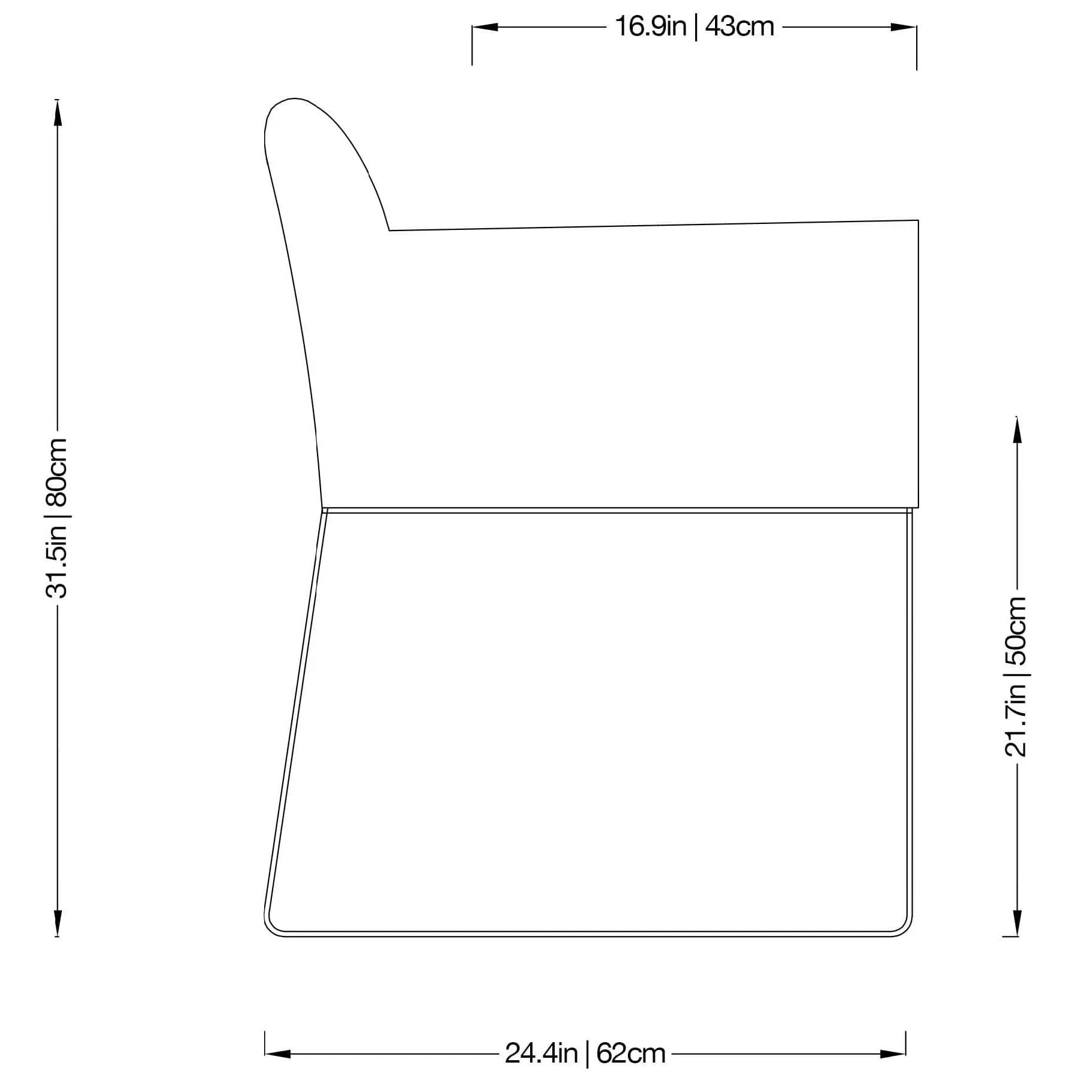 Pavia - Dining Chair | Linteloo | JANGEORGe Interior Design