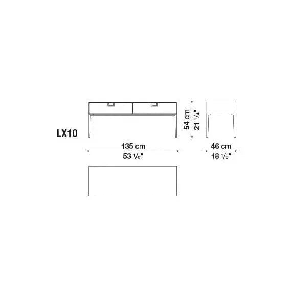 Alcor Consoles Storage Unit | Maxalto | JANGEORGe Interior Design