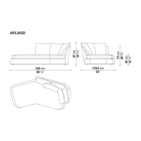 Apollo Sofa | Maxalto | JANGEORGe Interior Design