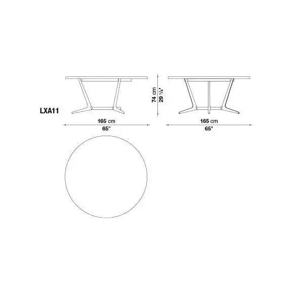 Astrum Table | Maxalto | JANGEORGe Interior Design