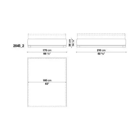 Bauci - Ovidio Bed | Maxalto | JANGEORGe Interior Design