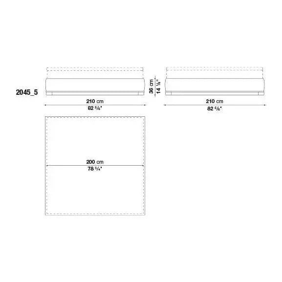 Bauci - Ovidio Bed | Maxalto | JANGEORGe Interior Design