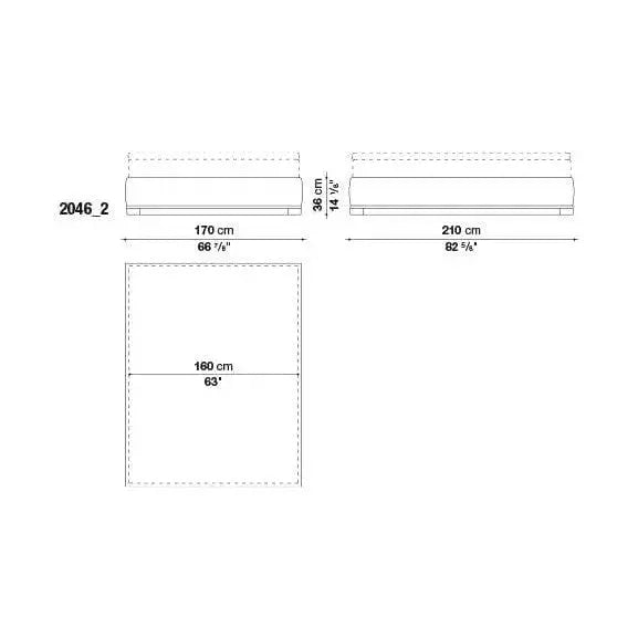 Bauci - Ovidio Bed | Maxalto | JANGEORGe Interior Design