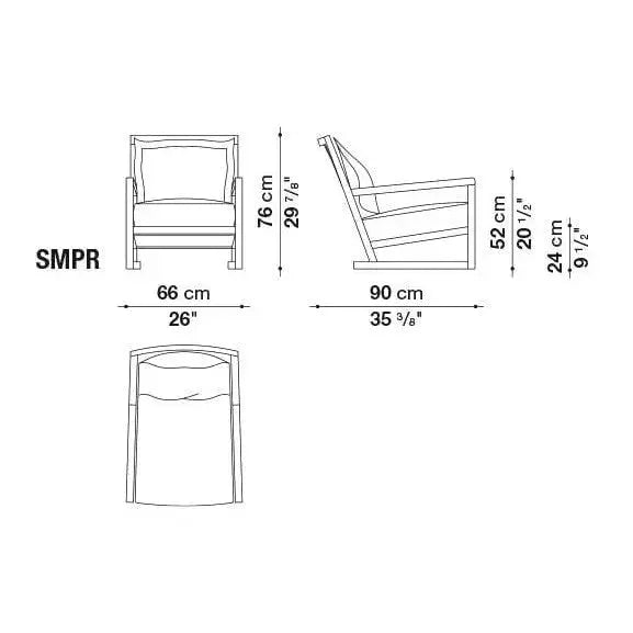 Clio Armchair | Maxalto | JANGEORGe Interior Design