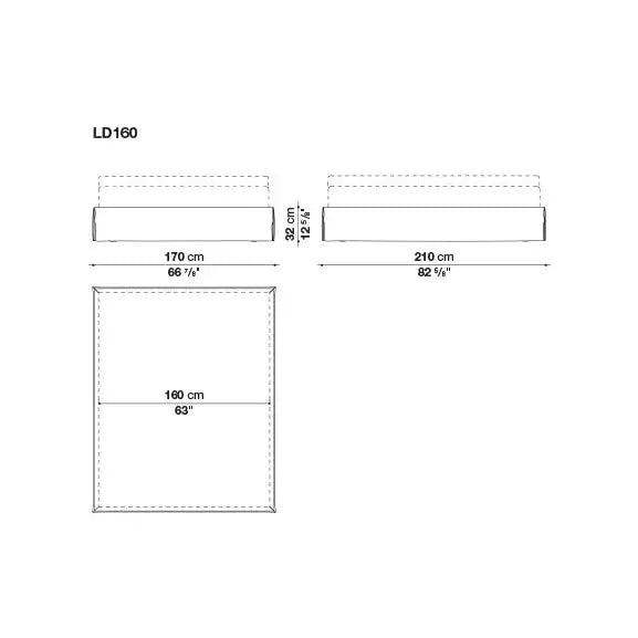 Dike Bed | Maxalto | JANGEORGe Interior Design