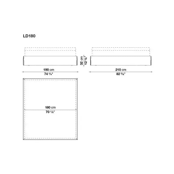 Dike Bed | Maxalto | JANGEORGe Interior Design